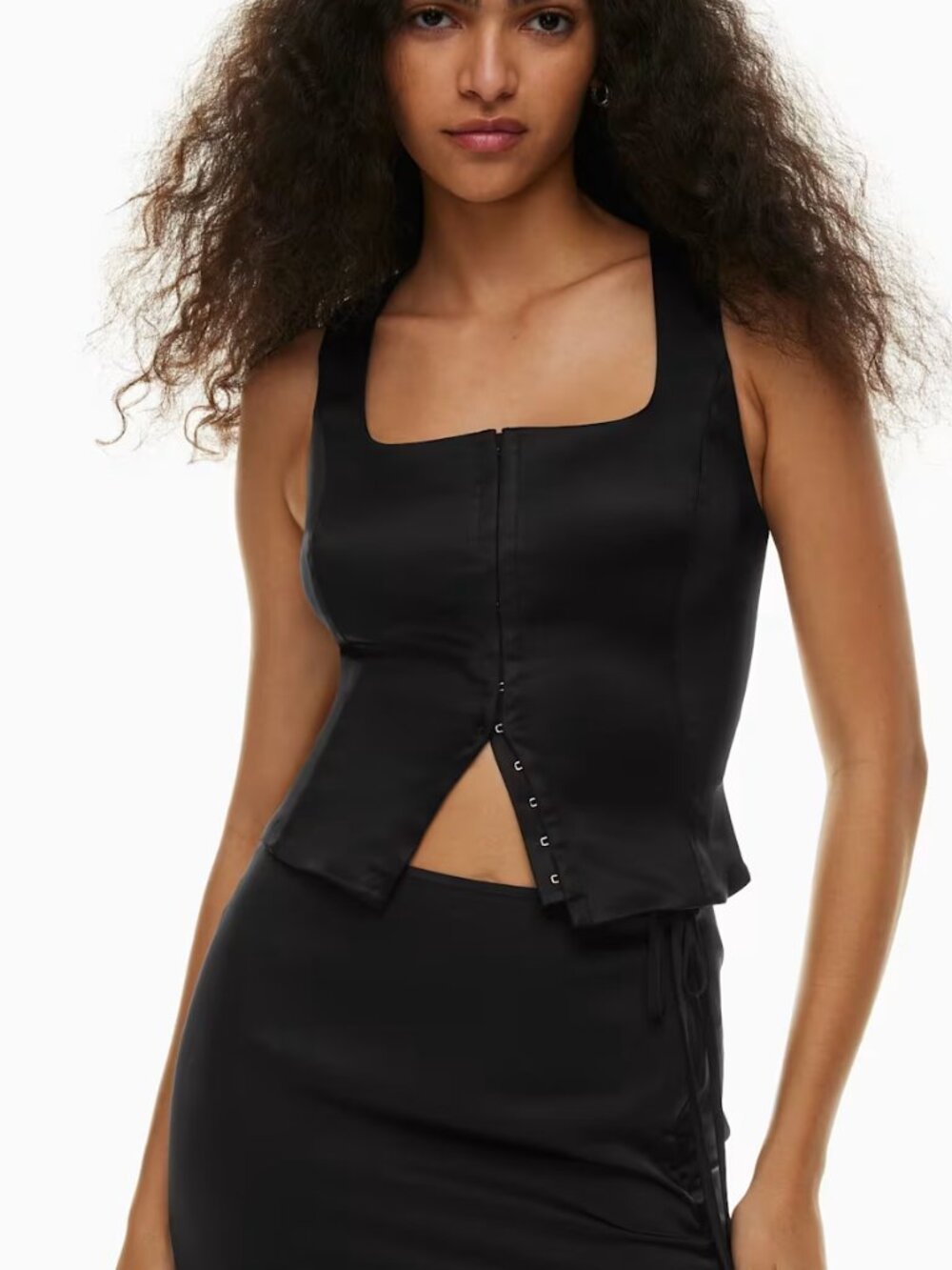Aritzia Wilfred Satin Roseland Bustier Top - new with tags